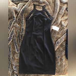B Darlin black dress with tags, size 7/8